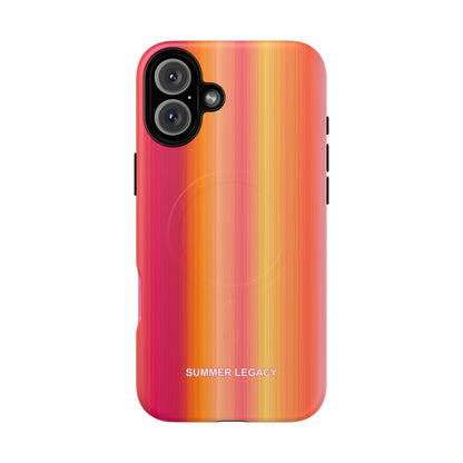 Amber Glow Ombre Stripe MagSafe Case