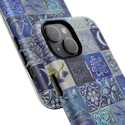Midnight Mosaic Tiles MagSafe Case