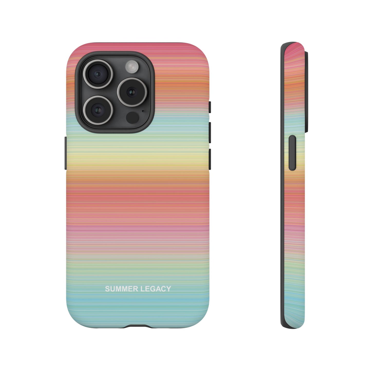 Sunrise Ombre Stripe iPhone Case