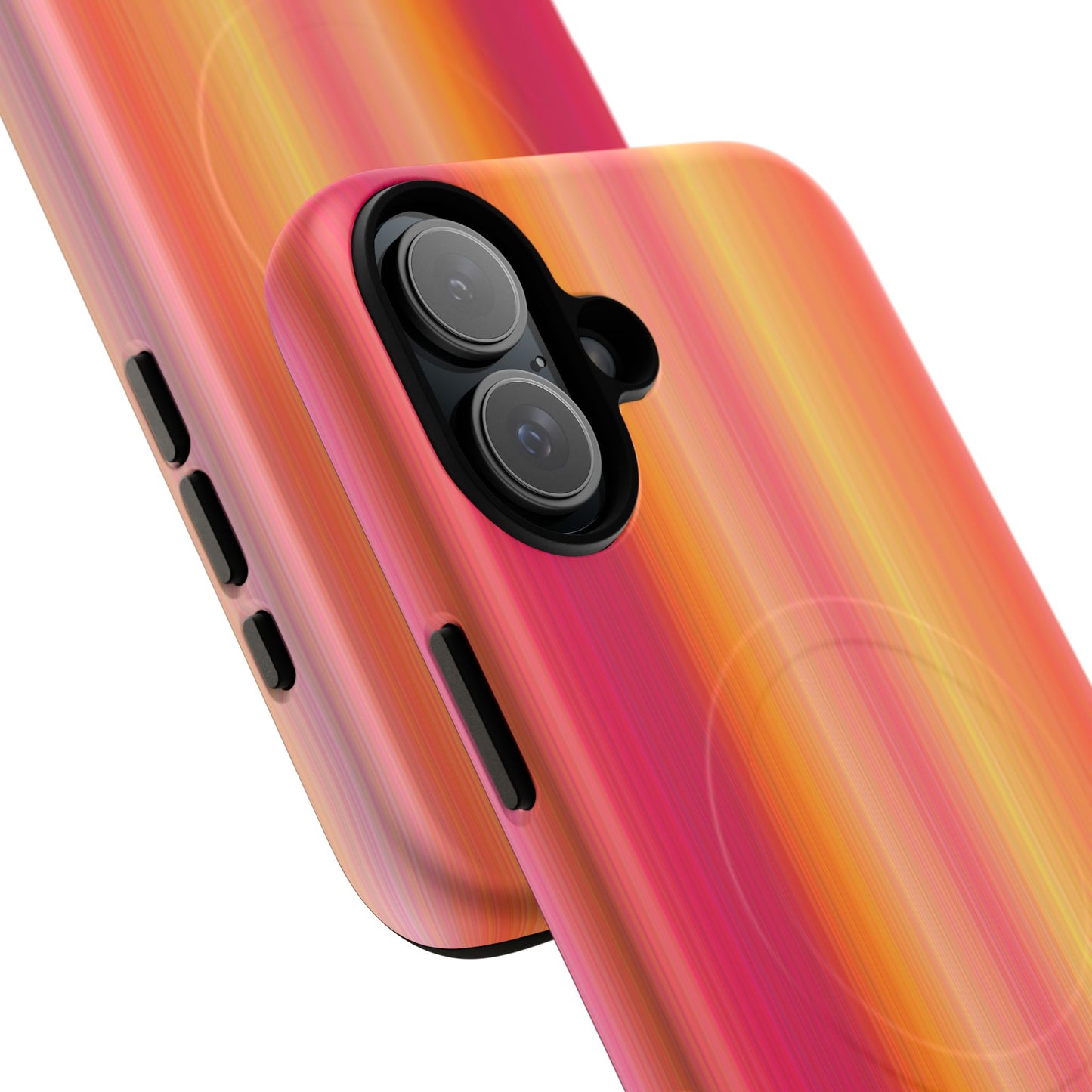 Amber Glow Ombre Stripe MagSafe Case