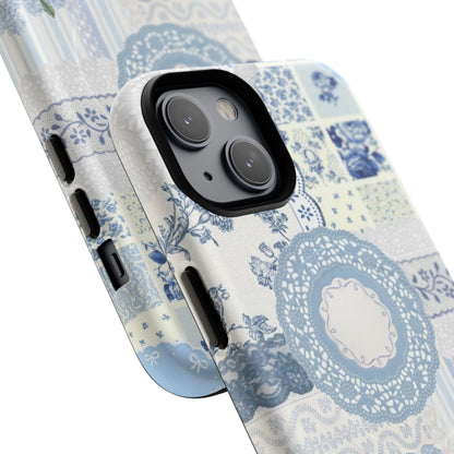 Blue Meadow Patchwork MagSafe Case