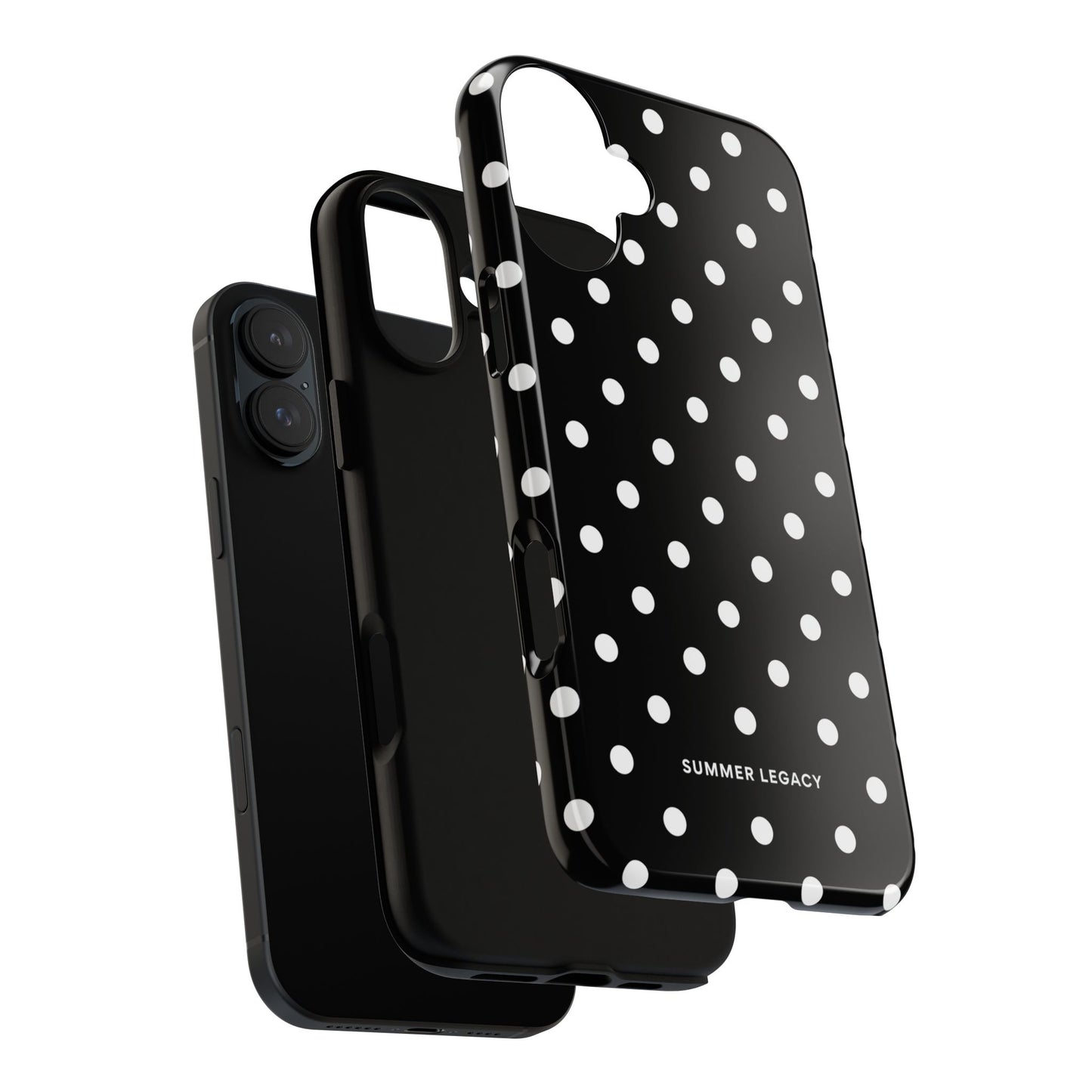 Ebony Polka Dot iPhone Case