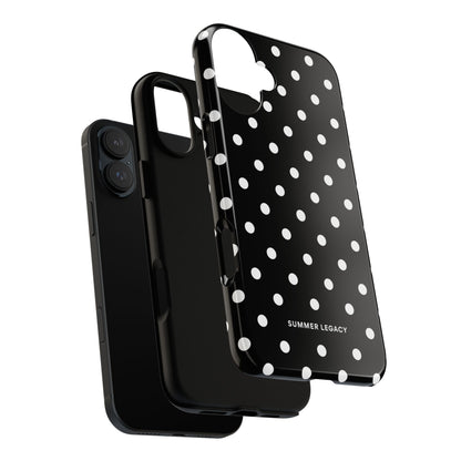 Ebony Polka Dot iPhone Case