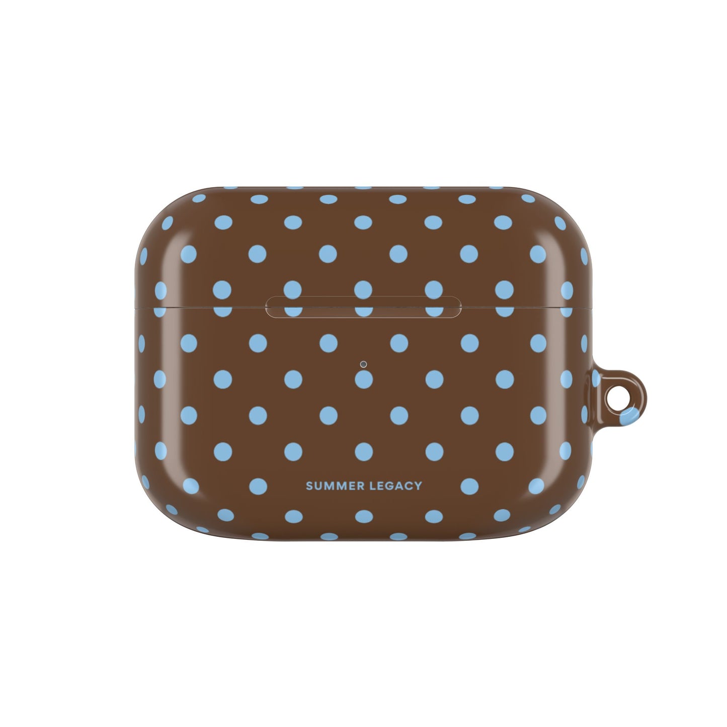 Mocha Polka Dot AirPod Case