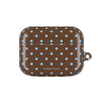 Mocha Polka Dot AirPod Case