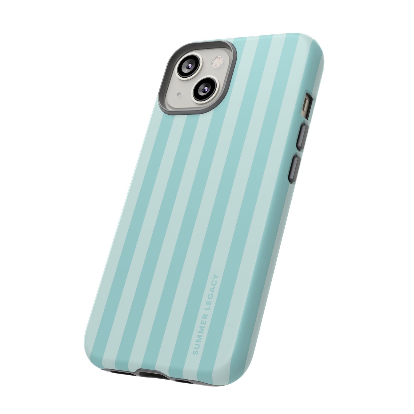 Teal Stripe iPhone Case
