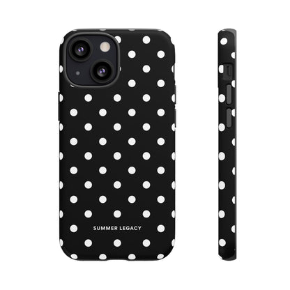 Ebony Polka Dot iPhone Case