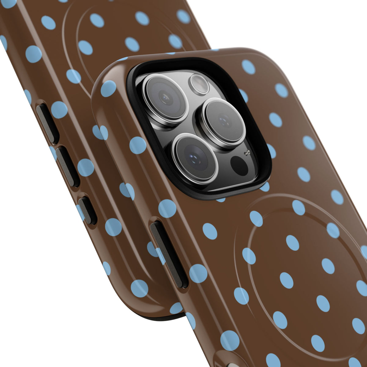 Mocha Polka Dot MagSafe Case