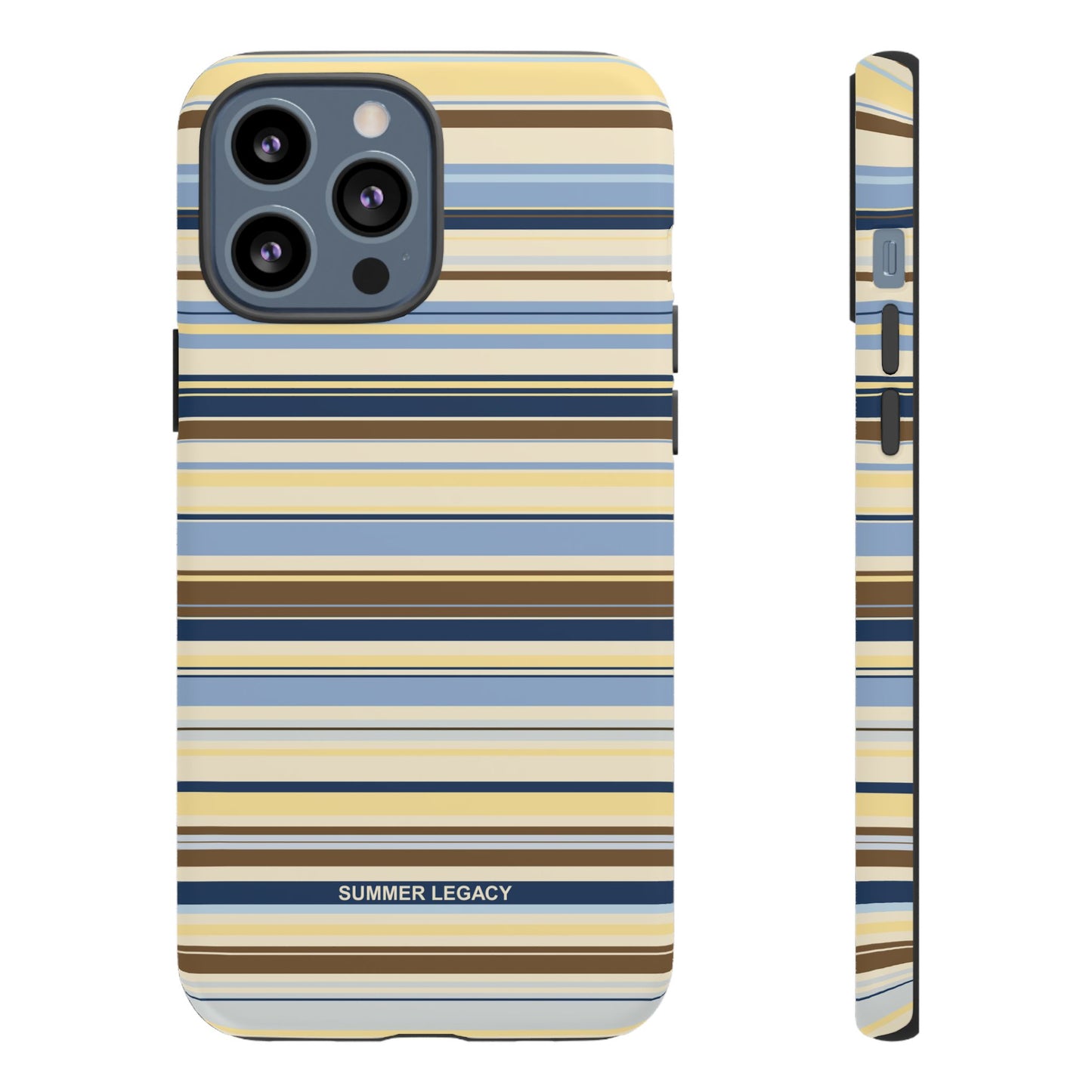 Coconut Multi-stripe iPhone Case