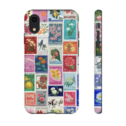 Postcard Stamps iPhone Case