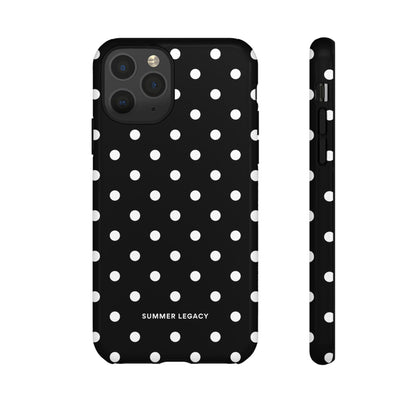 Ebony Polka Dot iPhone Case