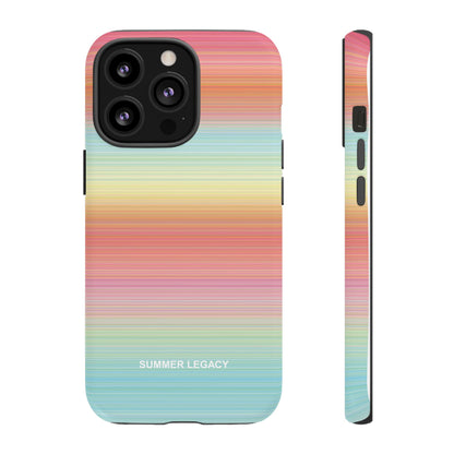 Sunrise Ombre Stripe iPhone Case