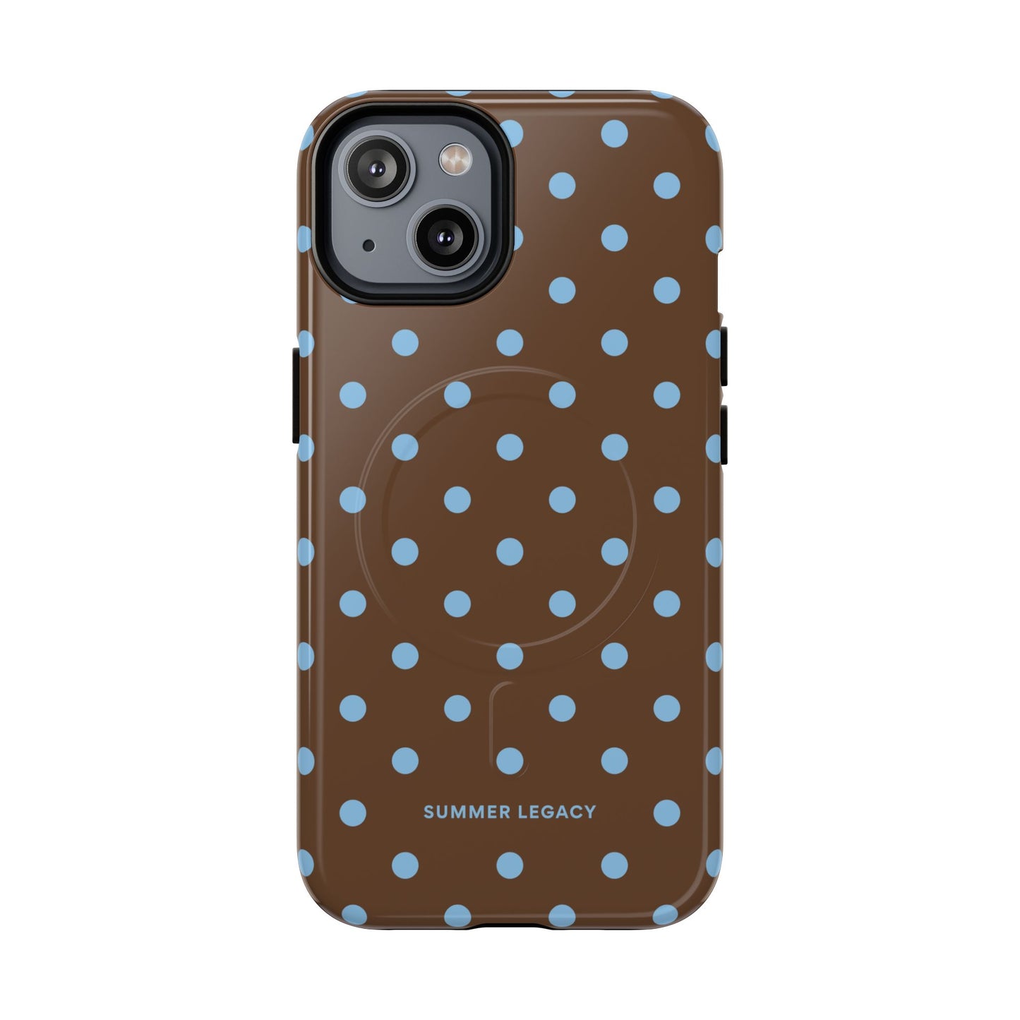 Mocha Polka Dot MagSafe Case