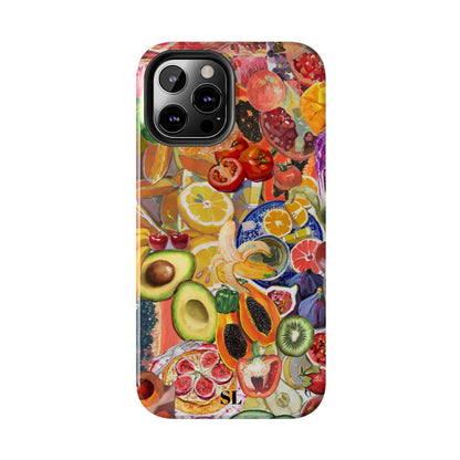 Fruits and Veggies iPhone Case