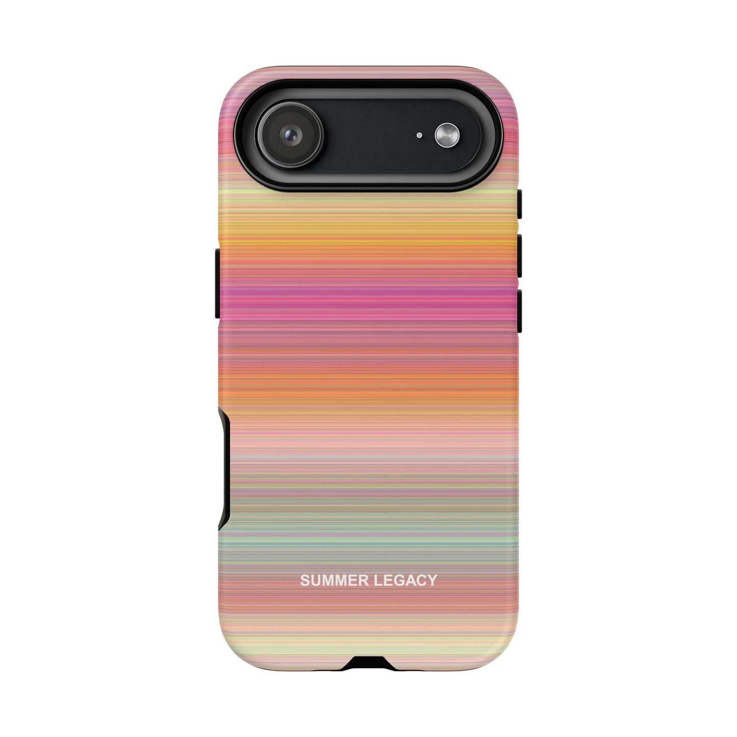 Champagne Ombre Stripe iPhone Case