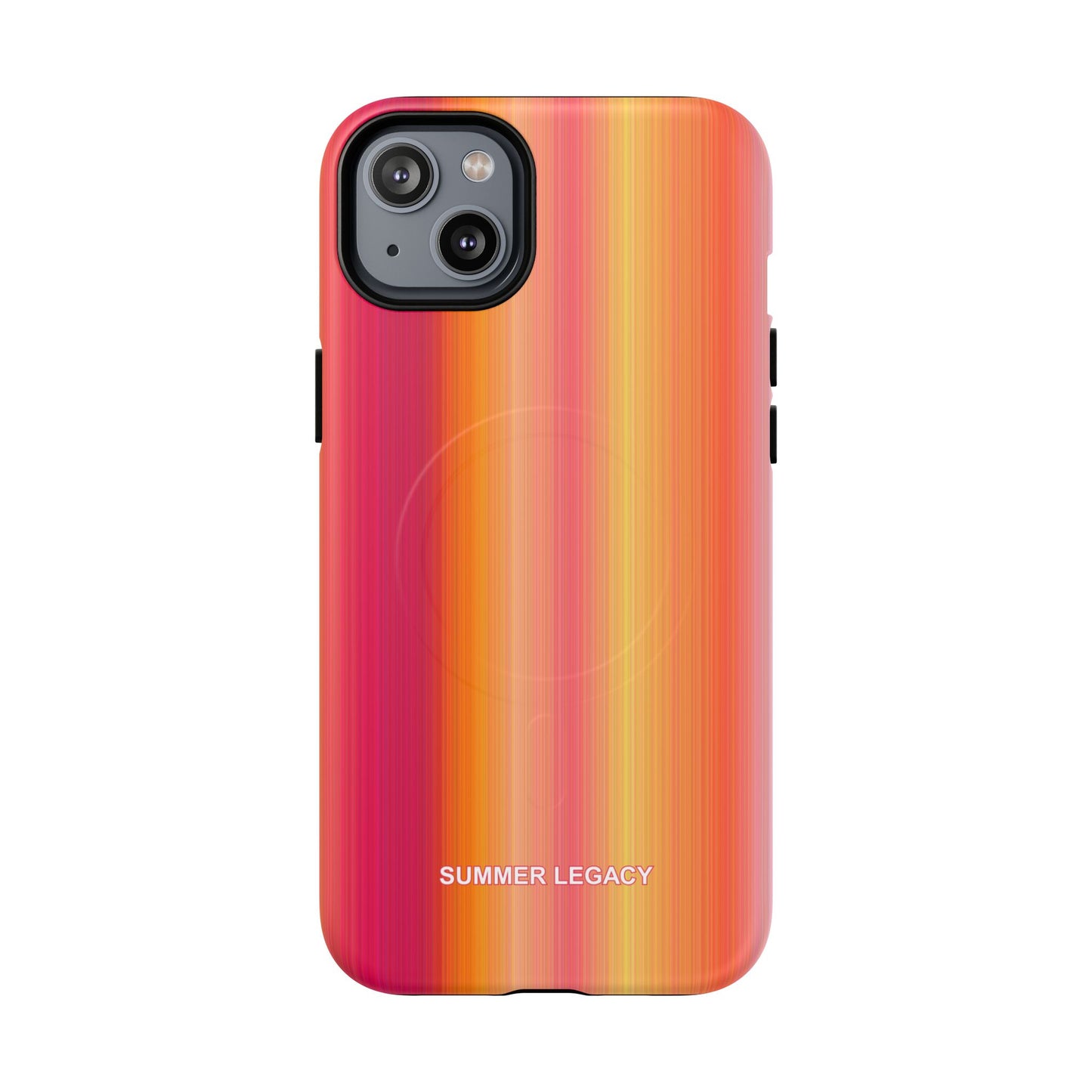 Amber Glow Ombre Stripe MagSafe Case