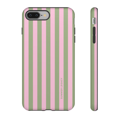 Guava Stripe iPhone Case