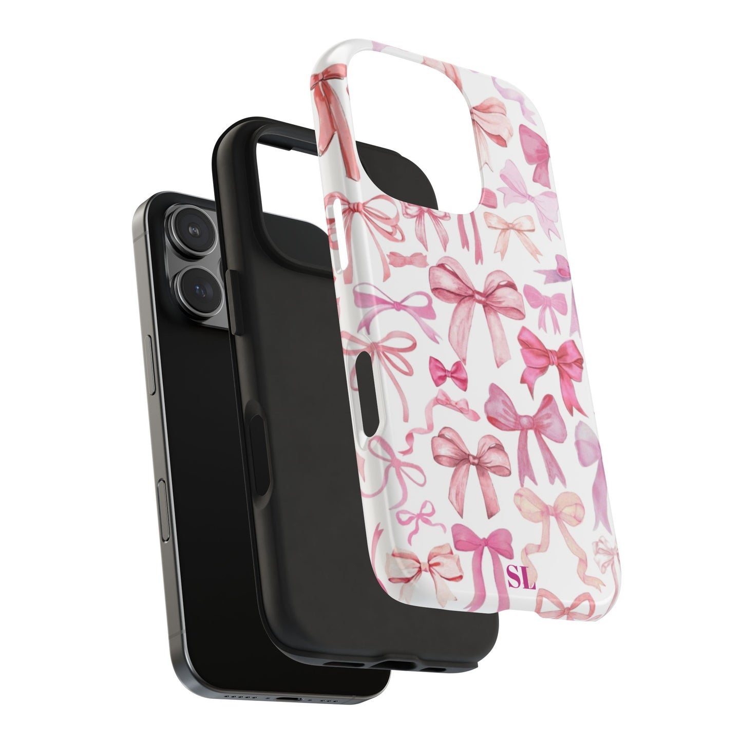 Pink Bows iPhone Case