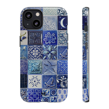 Midnight Mosaic Tiles iPhone Case