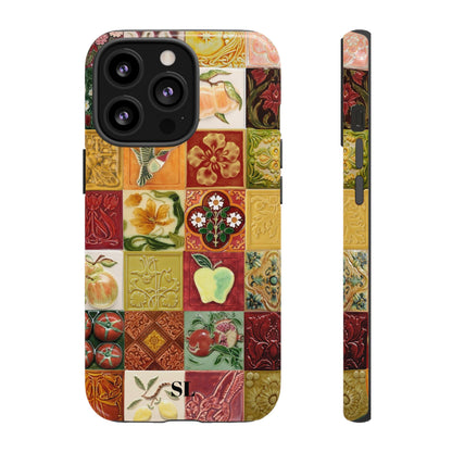 Orchard Mosaic Tiles iPhone Case