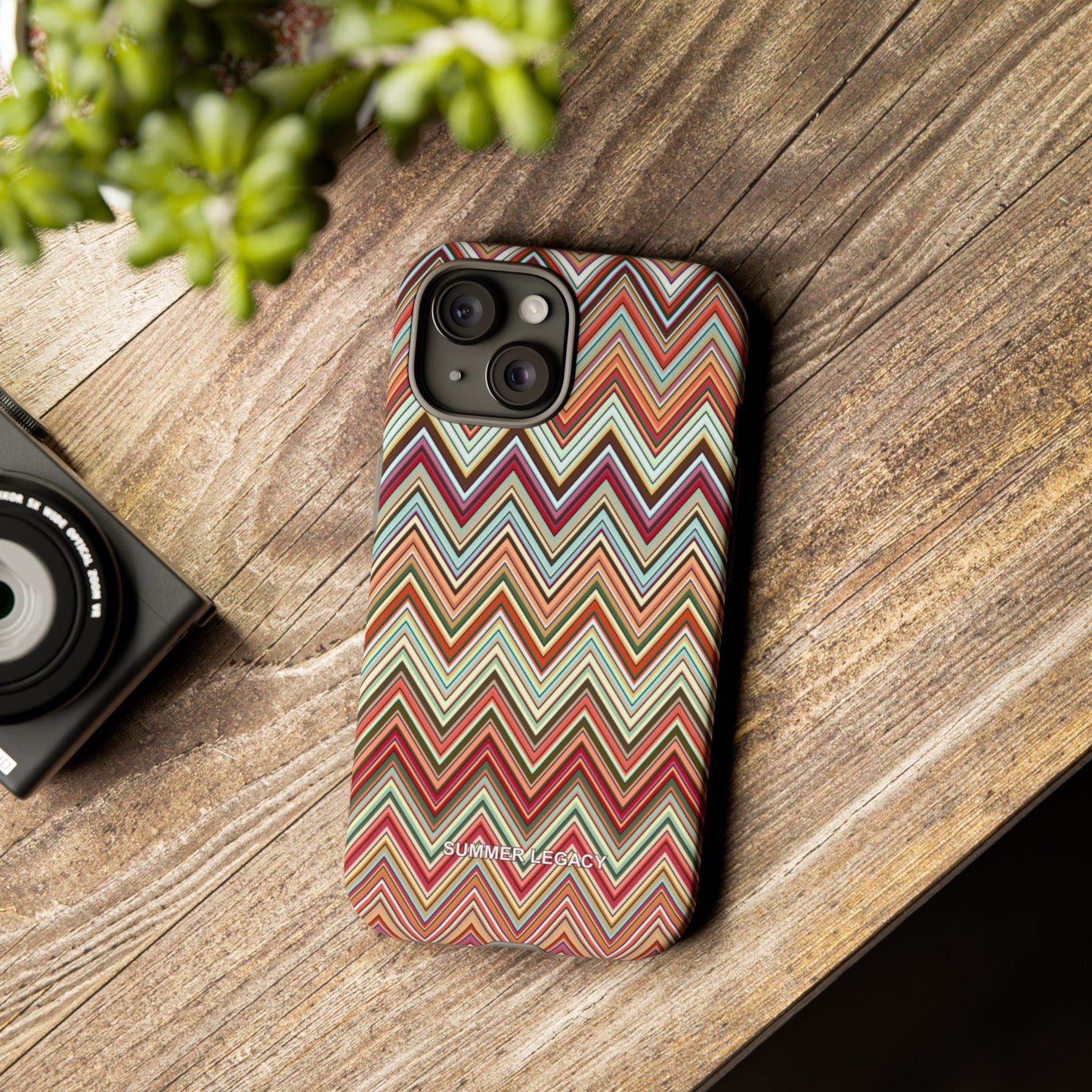 Riviera Chevron iPhone Case