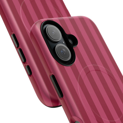 Berry Stripe MagSafe Case