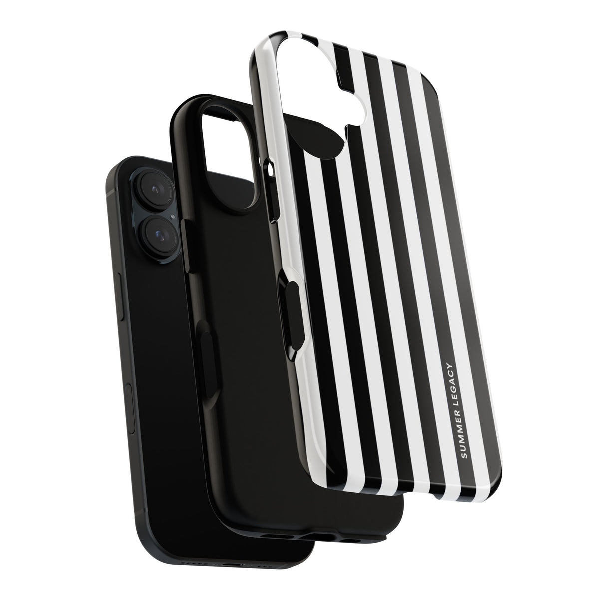 Ebony Stripe iPhone Case