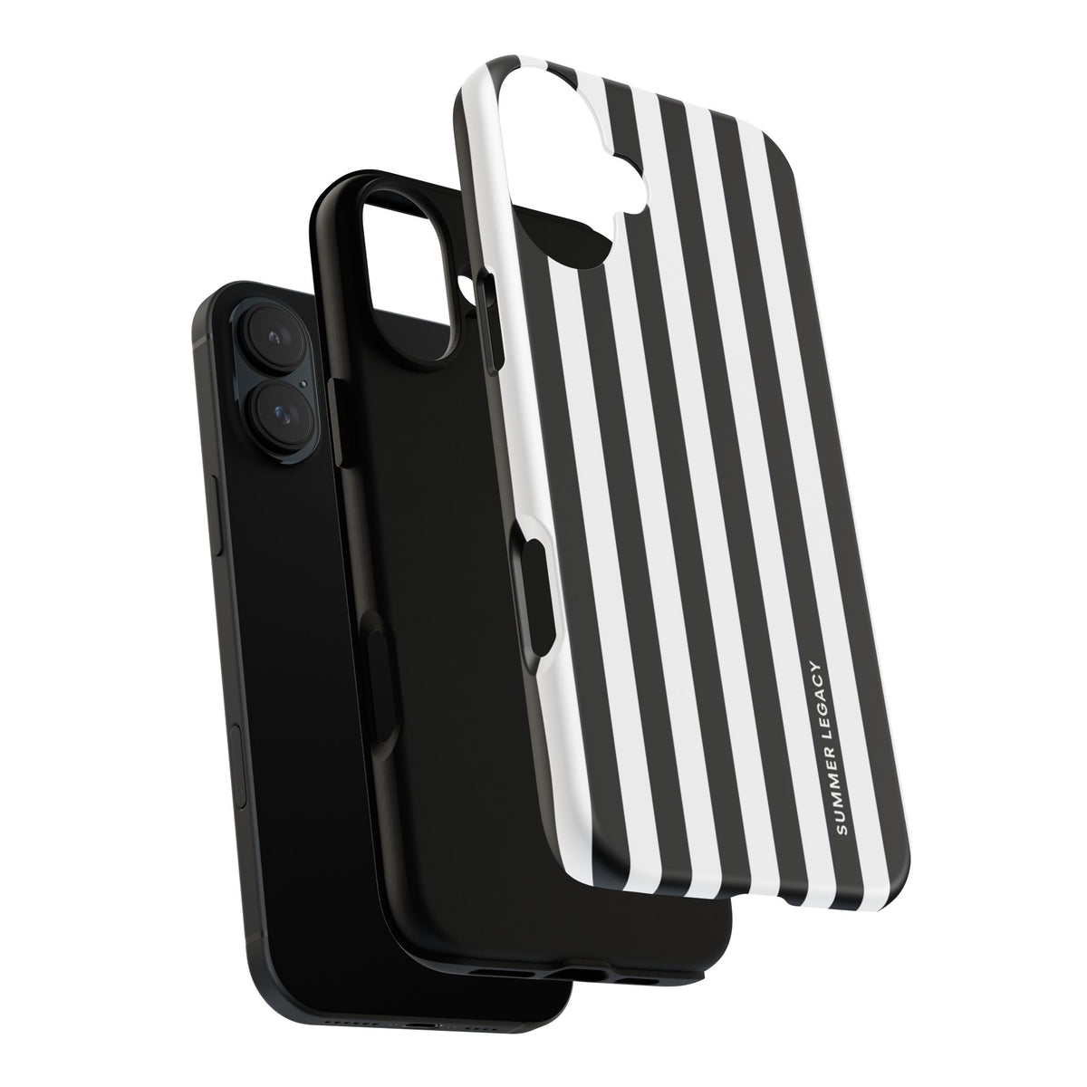 Ebony Stripe iPhone Case