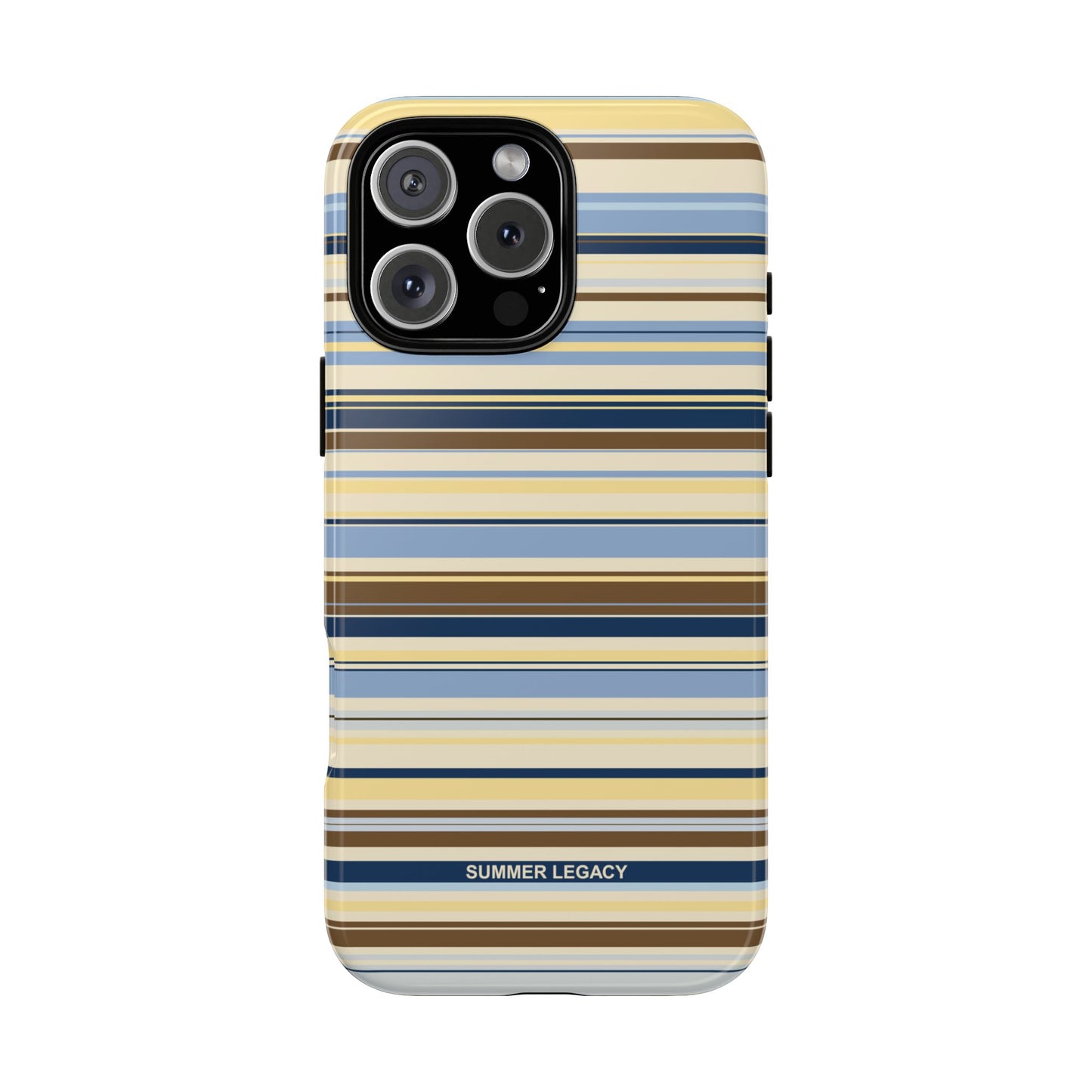 Coconut Multi-stripe iPhone Case
