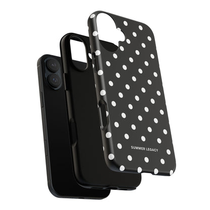 Ebony Polka Dot iPhone Case