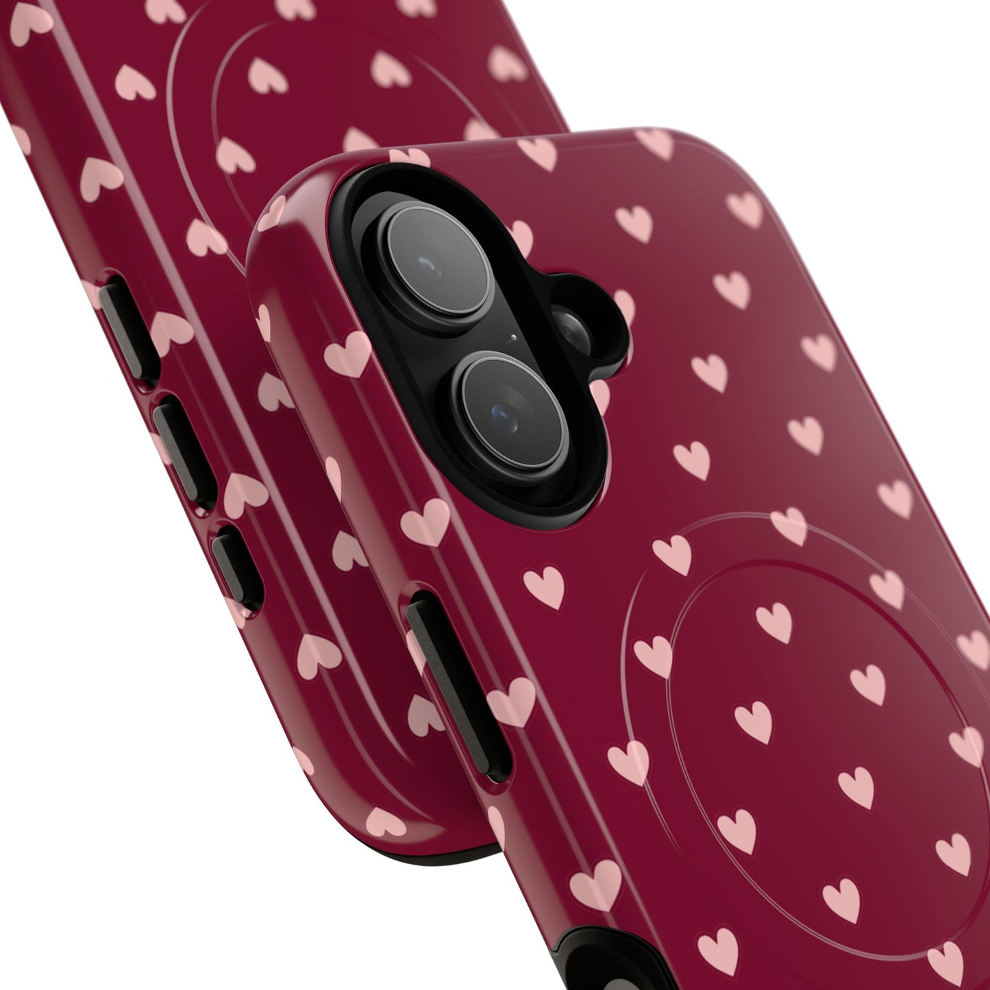 Berry Hearts MagSafe Case