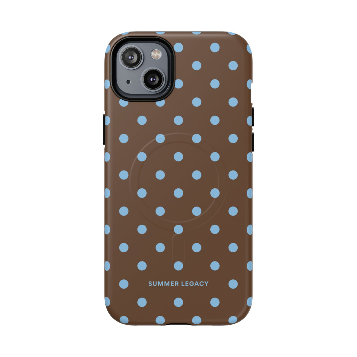 Mocha Polka Dot MagSafe Case