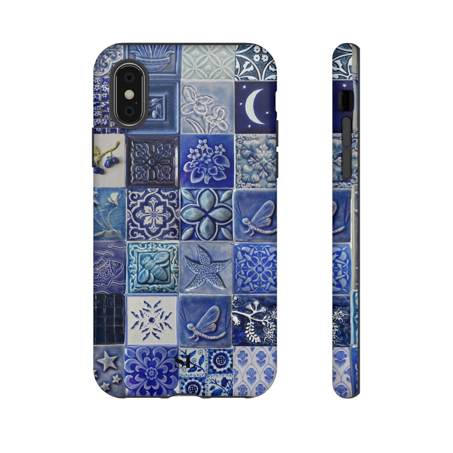 Midnight Mosaic Tiles iPhone Case