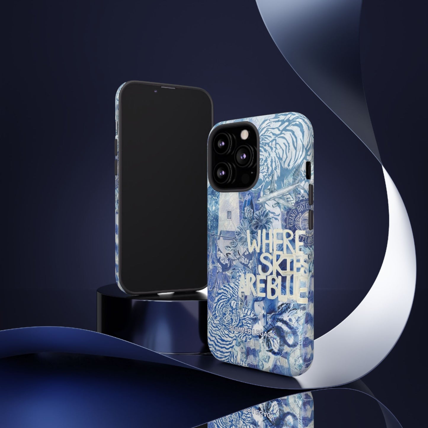 Blue Horizon iPhone Case