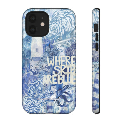 Blue Horizon iPhone Case
