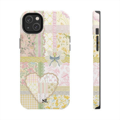 Garden Quilt Patchwork iPhone Case