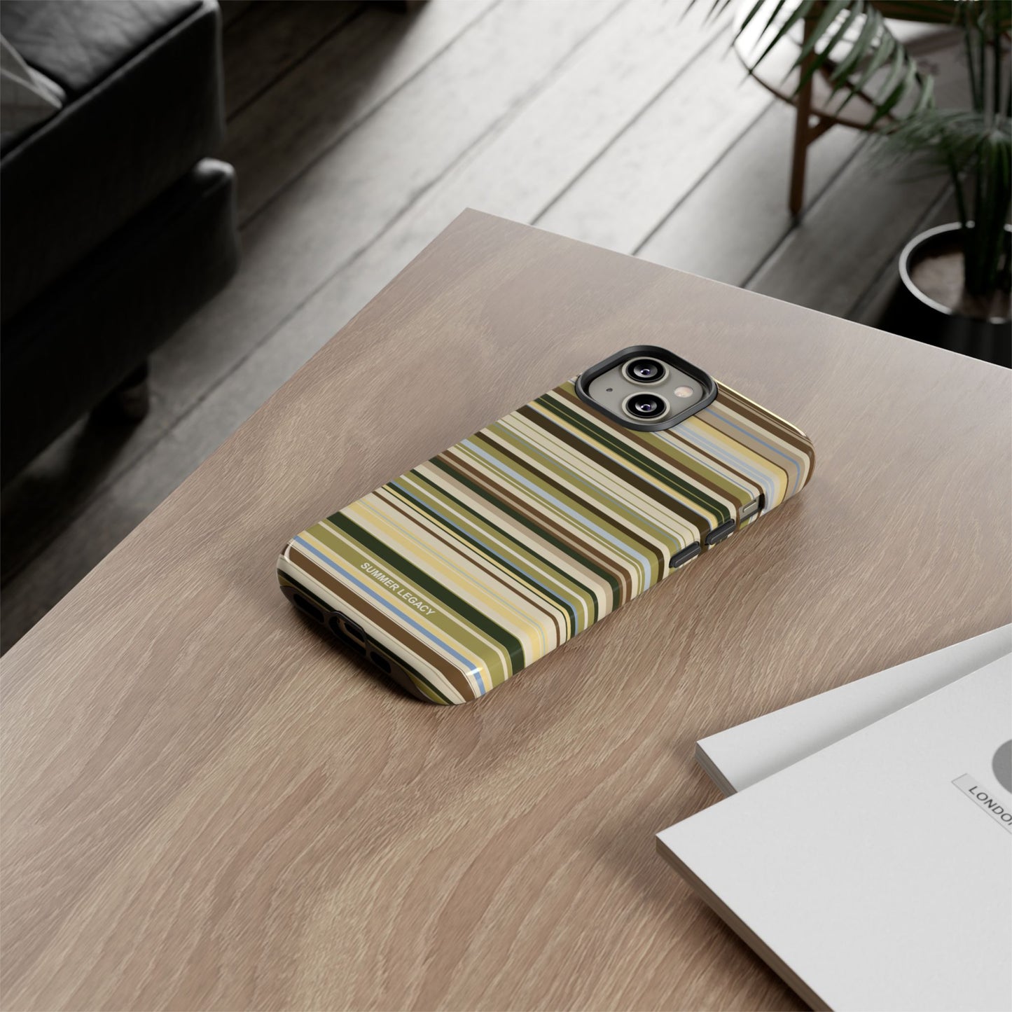 Palm Multi-stripe iPhone Case