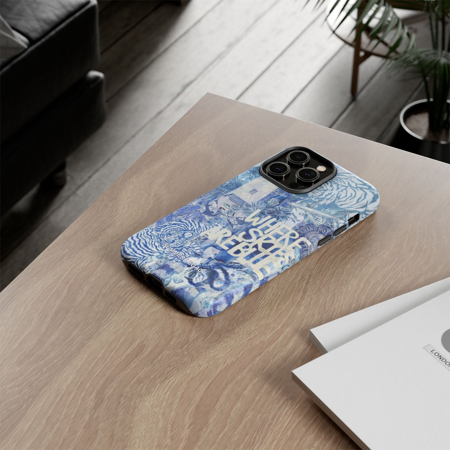 Blue Horizon iPhone Case
