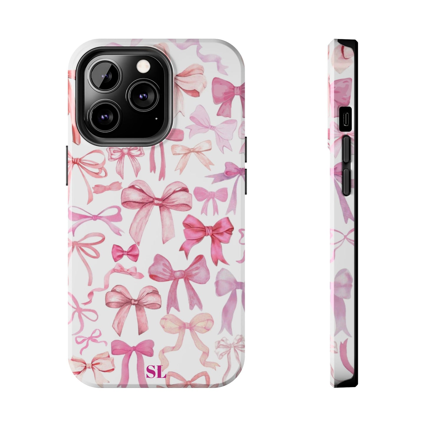 Pink Bows iPhone Case