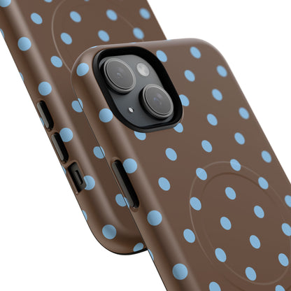 Mocha Polka Dot MagSafe Case