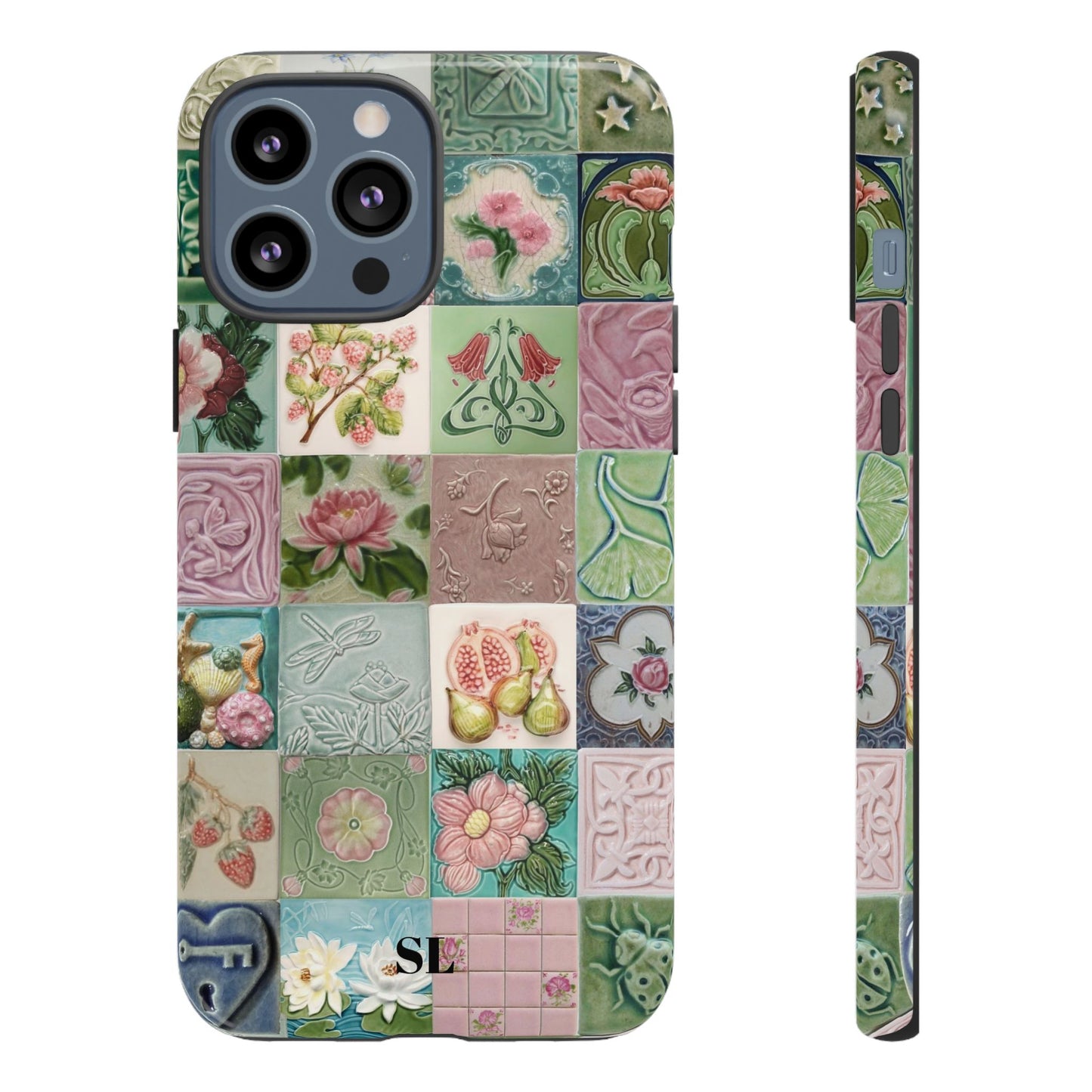 Garden Mosaic Tiles iPhone Case