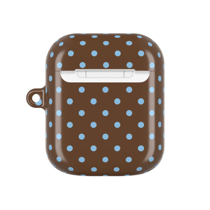 Mocha Polka Dot AirPod Case