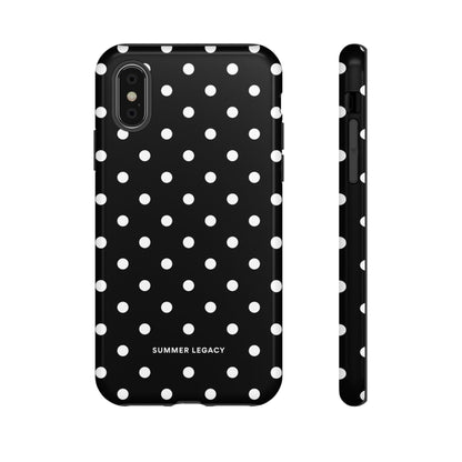 Ebony Polka Dot iPhone Case
