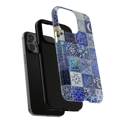 Midnight Mosaic Tiles MagSafe Case