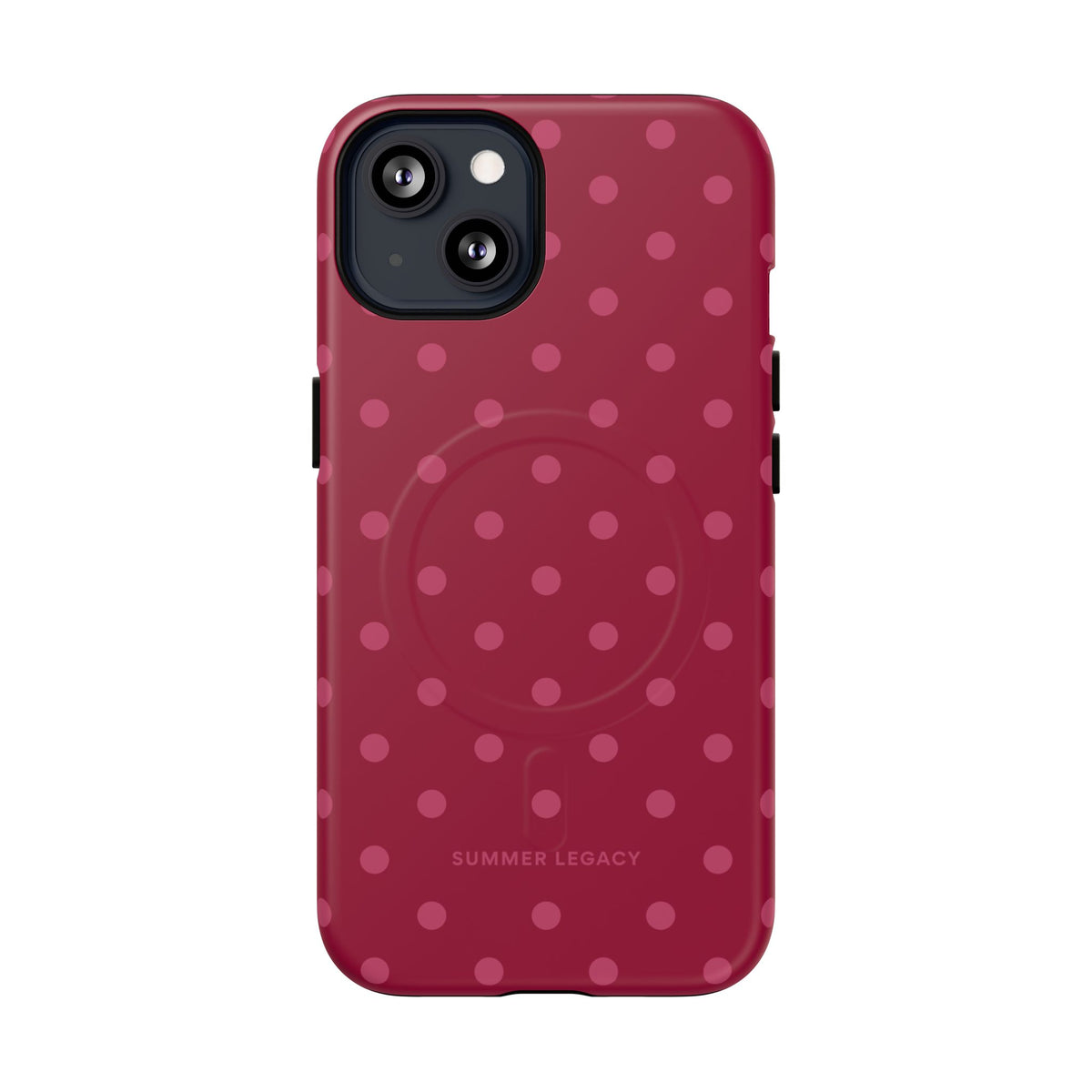 Berry Polka Dot MagSafe Case
