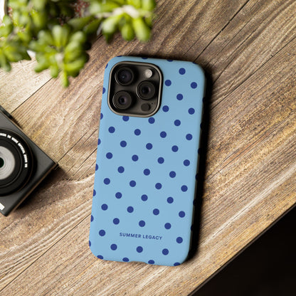 Lagoon Polka Dot iPhone Case