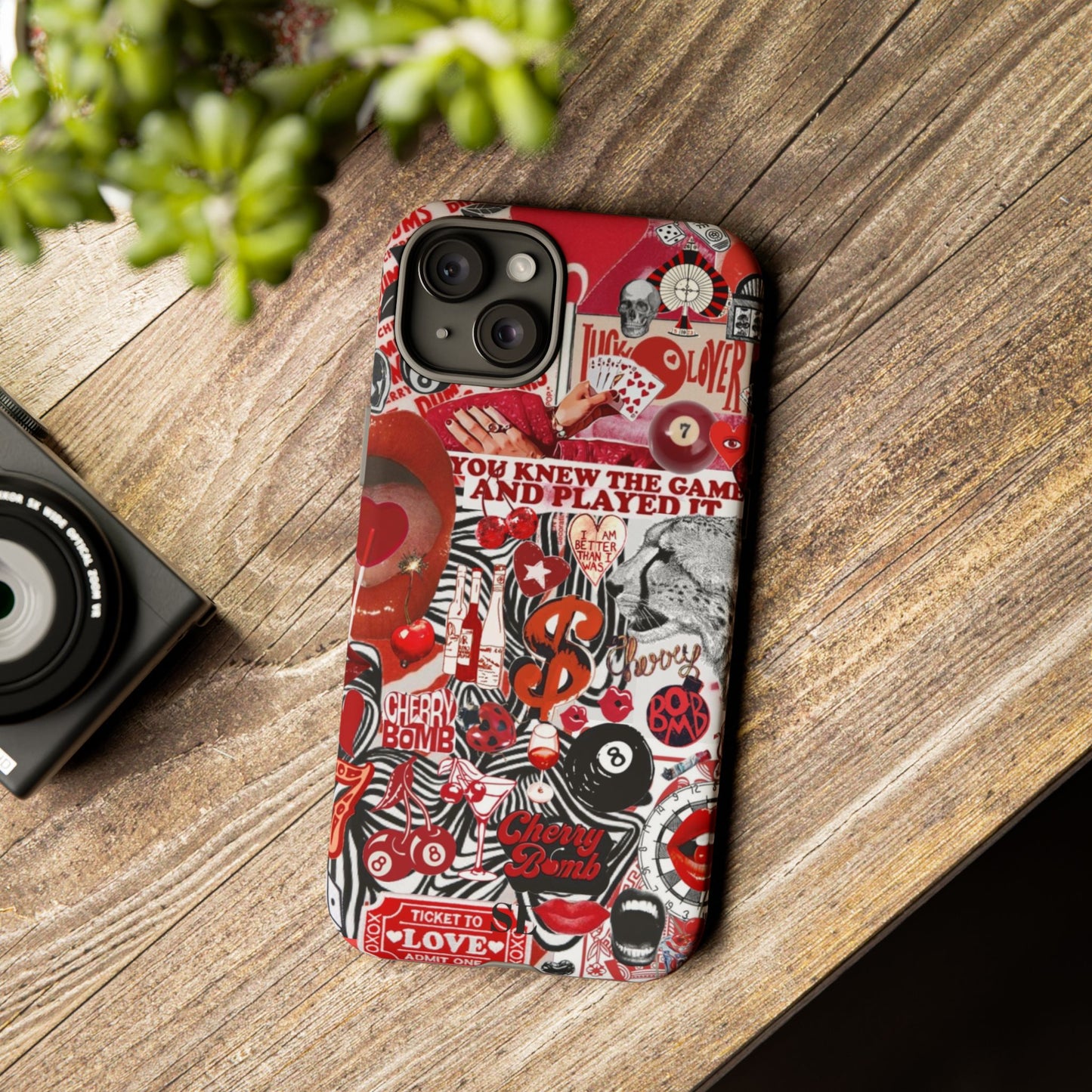 Cherry Bomb iPhone Case