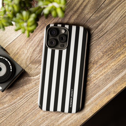 Ebony Stripe iPhone Case