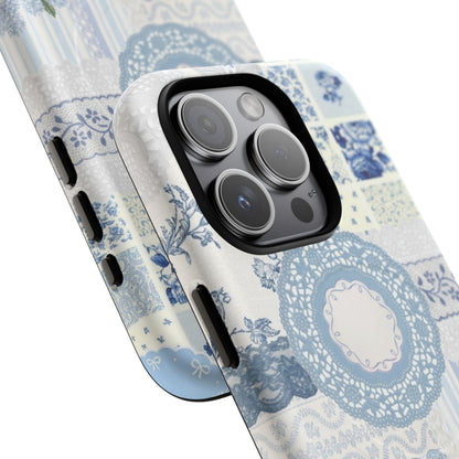 Blue Meadow Patchwork MagSafe Case