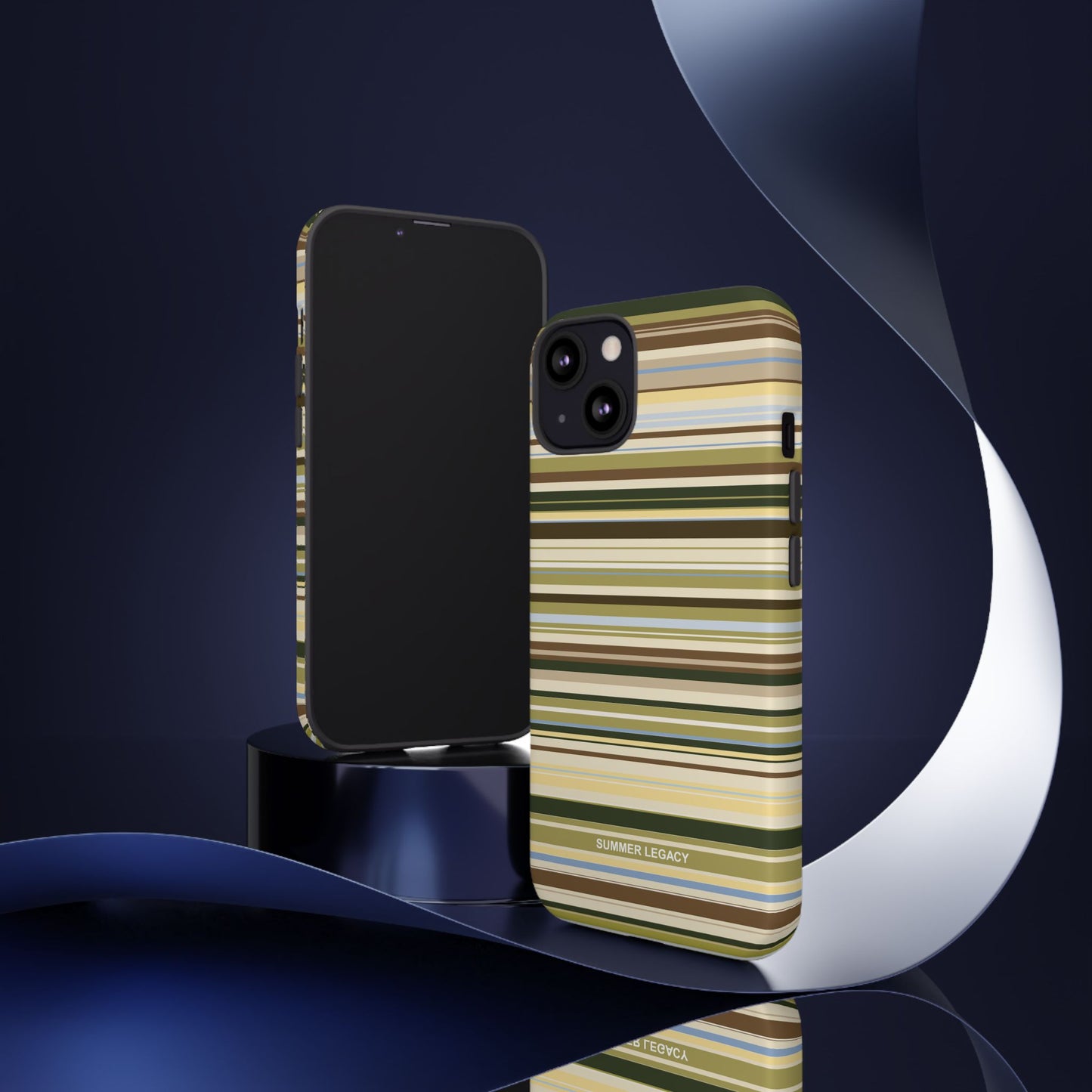 Palm Multi-stripe iPhone Case